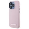 Karl Lagerfeld KLHMP15LPGMSRPP iPhone 15 Pro 6.1 różowy/pink hardcase FW Metal Plate MagSafe